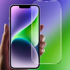 Apple iPhone 14 Ekran Koruyucu 9h Parlak 2.5d Şeffaf Temperli  Cam Ekran Koruma Hd (NM07GQM)