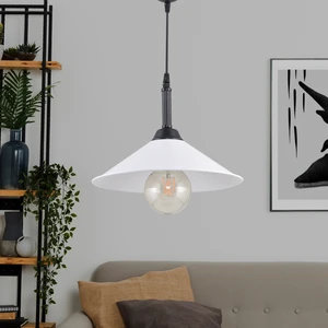 Tekli Ufo Sarkıt Avize Beyaz Dekoratif Obje