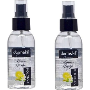 100 ml 2 Adet Kolonya Sprey Limon Çiçeği – Cep / Çanta Boyu – Taşıması Kolay / Hafif