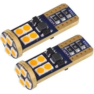 Auto Ampulance T10 Turuncu Canbuslu  Park Ampulü 12 Led   - 2'Li Takım