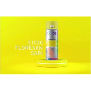 Iba Floresan Sarı Sprey Boya S1020 400 ml