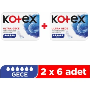 Ped Ultra Single Gece 6'lı X2 Adet
