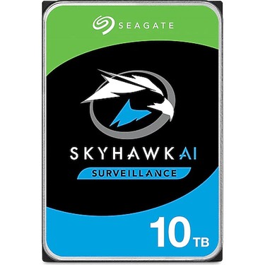 内蔵型ハードディスクドライブ Seagate SkyHawk AI ST10000VE001 10TB HDD Seagate（シーゲイト） Skyhawk AI 3.5インチ 10TB 内蔵ハードディスク