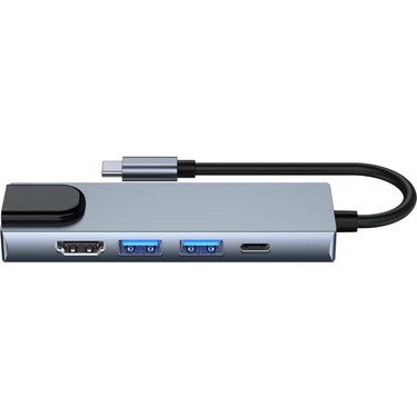 Apple Macbook 13.3' Air 2020 5 Port USB Hub 3.0 Type C To Fiyatı