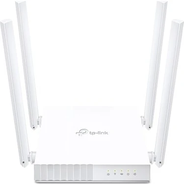 TP-LINK Archer C24, AC750, 4port, 433MBPS, Dual Band Wifi, Masaüstü, Megabit, Router, Access Point,