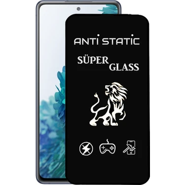 Case World Samsung Galaxy S20 Fe Tam Kaplayan Anti Statik Dayanıklı Süper Cam Ekran