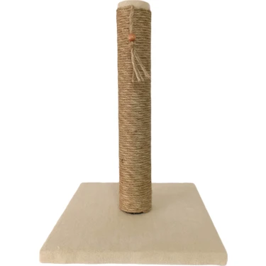 Hayy Store 42 cm Açık Kahve Kedi Tırmalama Tahtası Doğal Malzemeden
