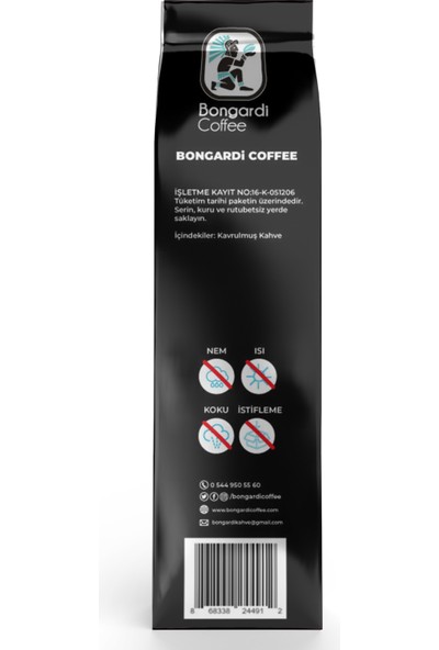 Bongardi Coffeefiltre Kahve Yumuşak Içim 1 kg