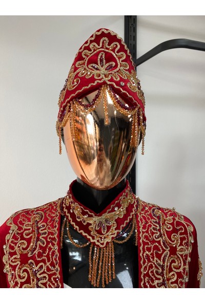 Aashivs Collection Kına Elbisesi Bindallı Kaftan