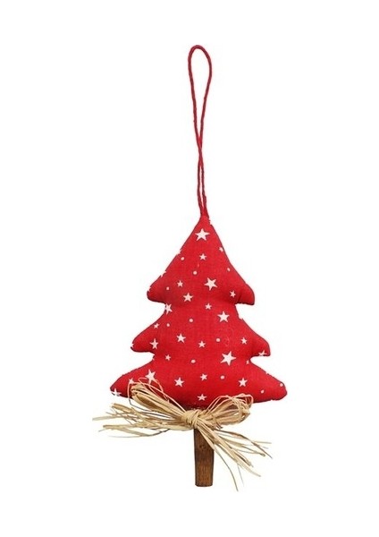 Kırmızı Yılbaşı Ağacı Lavanta Kesesi