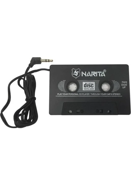 Aux Çevirici Mp3 Mp4 Kaset Çalar Oto Teyp Adaptörü Narita NRT-979