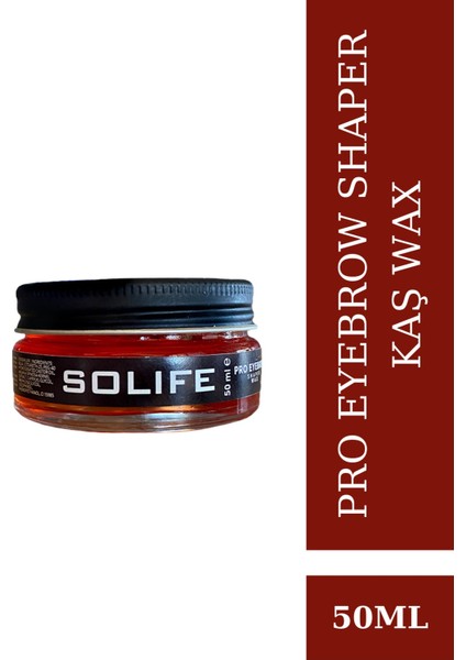 Eyebrow Pro Shaper Wax Kaş Şekillendirici Wax 50 ml