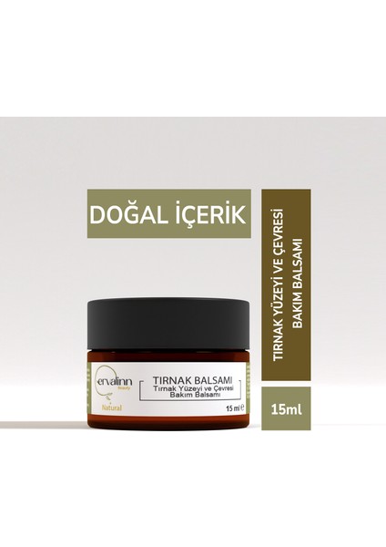 Tırnak Balsamı Besleyici Onarıcı 15 ml+DUDAK BALSAMI HEDİYE