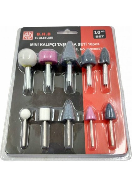 B.h.d Mini Kalıpçı Taşlama Seti 10 Pcs