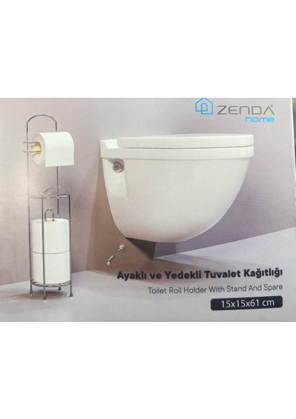 Ayaklı Ve Yedekli Tuvalet Kağıtlığı fiyatları