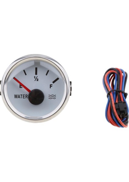 Deniz Teknesi Seviye Gösterge Göstergesi 2 '' 52MM 9 ~ 32VDC Beyaz (Yurt Dışından) modelleri