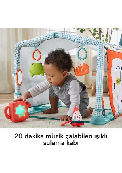 3'ü 1 Arada Sevimli Kulübe Jimnastik Merkezi, Bebeğinizle Birlikte Büyüyen Karın Üstünde Oyun Minderi ve Oyuncaklı Emekleme Tüneliyle HJK45 indirimleri