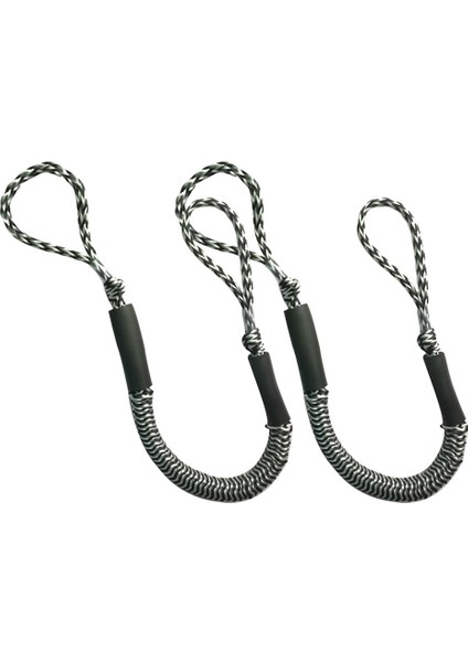 Çapa Kablosu Streç Duba ile Karabiner Siyah 2 (Yurt Dışından)