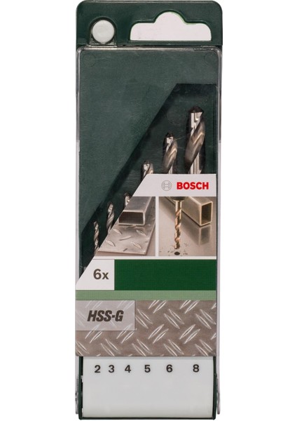 Hss-G 6'lı Metal Matkap Ucu Seti 2609255060