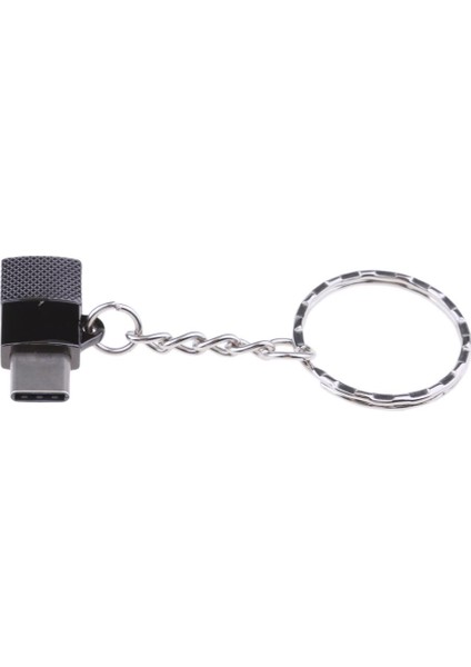 Usb'den Mikro USB Adaptörüne, Keychain Destek Ücreti ve Galaxy S8/s8 +, Nexus 6p/5 Siyah Için Erkek - Mikro USB Kadın Dönüştürme Konnektörü