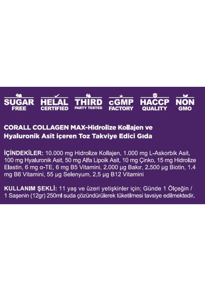 Collagen Max 30'lu Saşe Pınk Lemonade