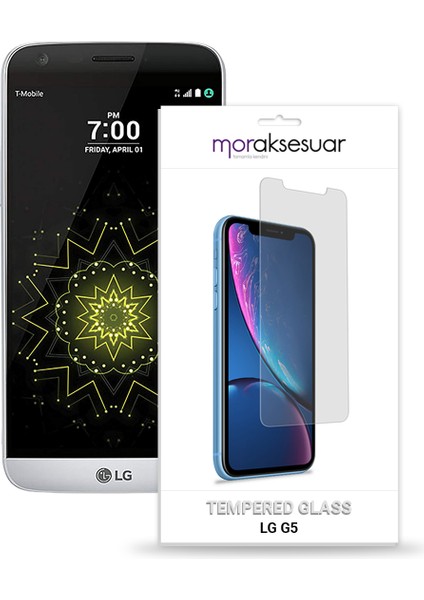Lg G5 Temperli Kırılmaz Cam Ekran Koruyucu Sert
