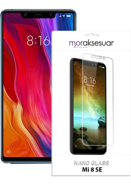 Xiaomi Mi 8 Se Nano Kırılmaz Cam Ekran Koruyucu Ince Esnek