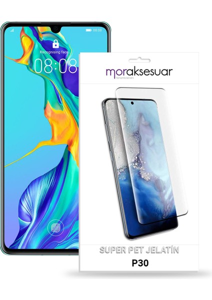 Huawei P30 Pet Nano Gözenekli Film Ekran Koruyucu