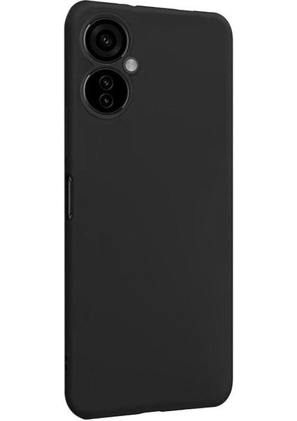 Matte Silicone Tecno Spark 9 Pro Kılıf Siyah