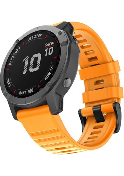 Garmin Forerunner 945 Kordon Quick Fit Strap Band Hardal