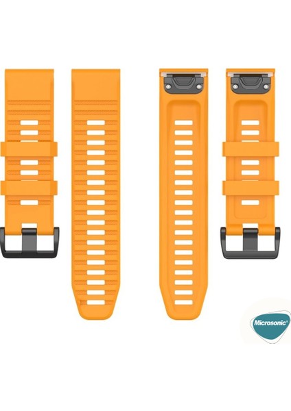 Garmin Forerunner 945 Kordon Quick Fit Strap Band Hardal