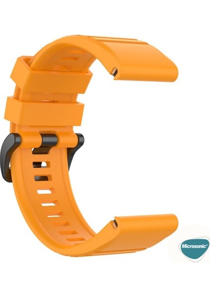 Garmin Forerunner 945 Kordon Quick Fit Strap Band Hardal
