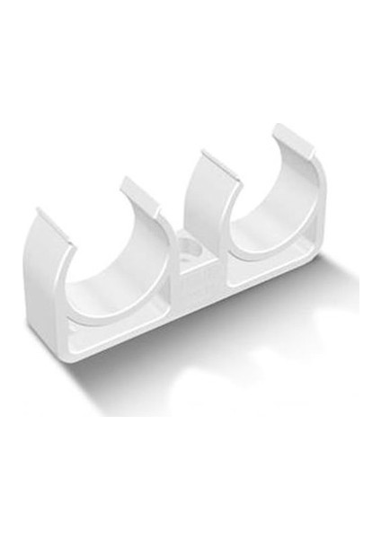 Pvc Boru Pprc Çiftli Kelepçe 25 mm 10 Adet