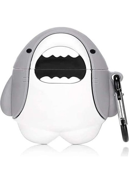 AirPods 3. Nesil Kılıf Cartoon Figürlü Silikon Crtn-Fgr-Kpkblk