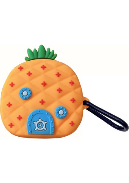 Samsung Galaxy Buds 2 Kılıf Cartoon Figürlü Silikon Crtn-Fgr-Sb-Hse