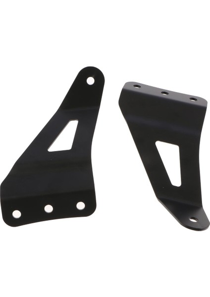 50 "kavisli Işık Çubuğu Braketleri Üst Ön Cam Montaj Kiti 2007-2013 Için (Yurt Dışından) fırsatları