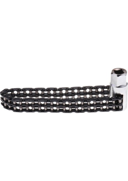 120MM Ağır Yağ Filtresi Zinciri Anahtarı 4 Knot Çıkarma Aracı Otomatik Aksesuar (Yurt Dışından)