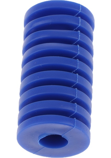 Kauçuk Dişli Kolu Pedal Motosiklet Foot Dayak Footpeg Ped Kapağı Mavi (Yurt Dışından)