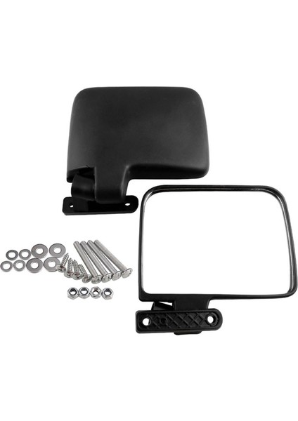 2 Adet Aynalar, Açık Büyük Görünüm Alanı Dik Görünüm Aynaları Golf Arabası Aksesuarları Için Yedek (Yurt Dışından) indirimleri