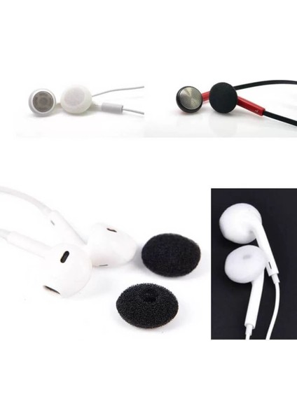 Kulaklık Süngeri, Kulaklık Yastığı 10 Adet (18 Mm) - Siyah indirimleri