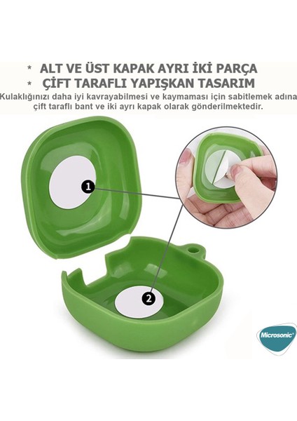 Samsung Galaxy Buds Pro Kılıf Cartoon Figürlü Silikon Crtn-Fgr-Elm-Ysl