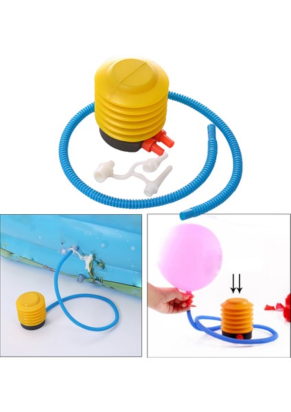 Taşınabilir Mini Ayak Hava Pompası Şişme Kanepe Yüzme Havuzu Tüp Şişirme Pompası 95CM (Yurt Dışından) indirimleri