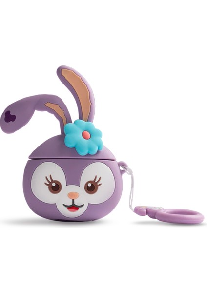 AirPods 3. Nesil Kılıf Cartoon Figürlü Silikon Crtn-Fgr-Stlla-Lou