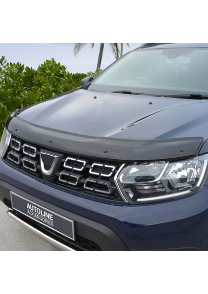 Nam Tuning Dacia Duster Kaput Rüzgarlığı 2018 ve Üzeri 3.2 mm Kalın Plastik