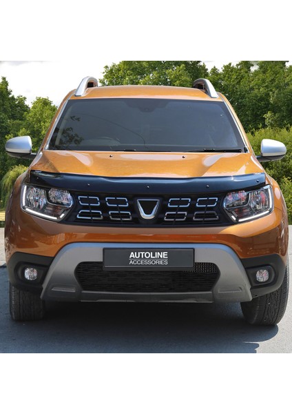 Nam Tuning Dacia Duster Kaput Rüzgarlığı 2018 ve Üzeri 3.2 mm Kalın Plastik