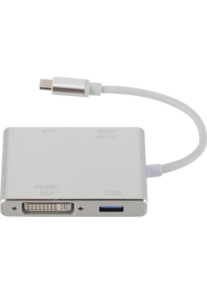 C Tipi-Vga Ses Adaptörü USB 3.1-C Multipport Adaptör Pc Aygıtları (Yurt Dışından)