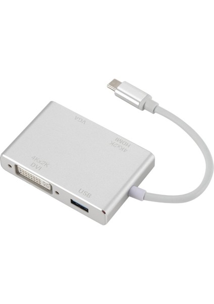 C Tipi-Vga Ses Adaptörü USB 3.1-C Multipport Adaptör Pc Aygıtları (Yurt Dışından)