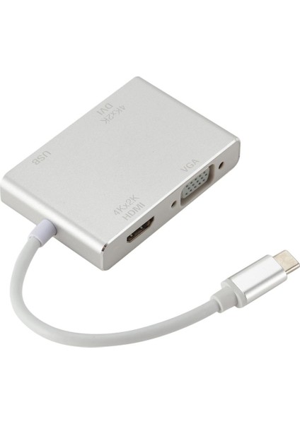 C Tipi-Vga Ses Adaptörü USB 3.1-C Multipport Adaptör Pc Aygıtları (Yurt Dışından)