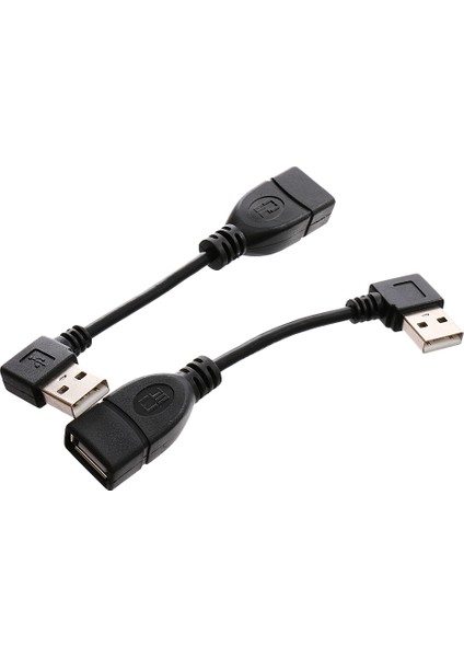 2 Adet USB 2.0 90 Derece (Sağ Ve) Bir Erkek / Dişi M Tipi (Yurt Dışından)