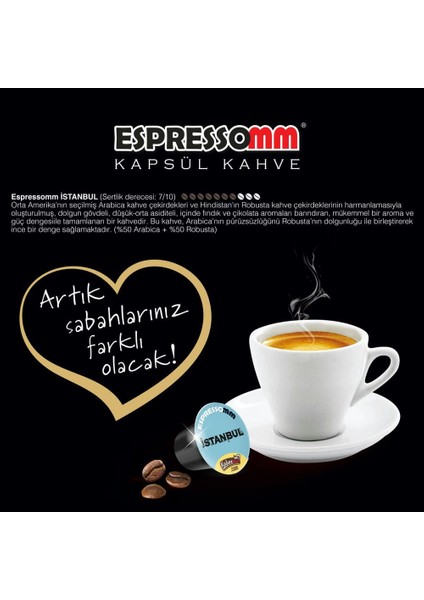 Classic Karışık İstanbul Ankara Kapsül Kahve 100'lü